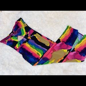 Colorful MIDI dress